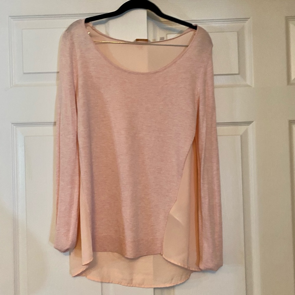 Guess Long Sleeve Tunic Pink